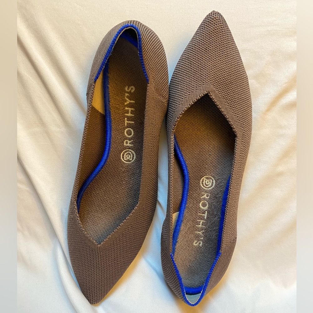 Rothy’s pointed toe flat